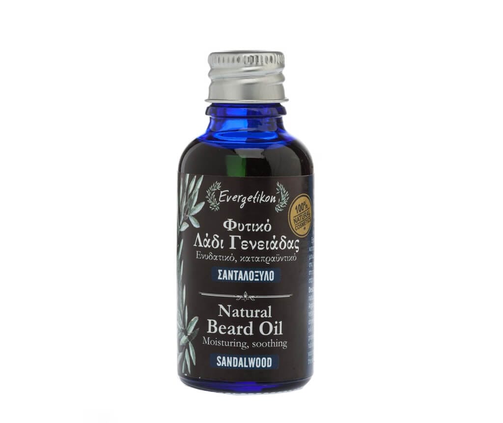 beard oil sandalwood evergetikon