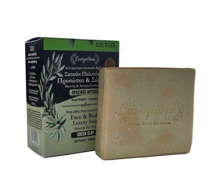 olive soap green clay
