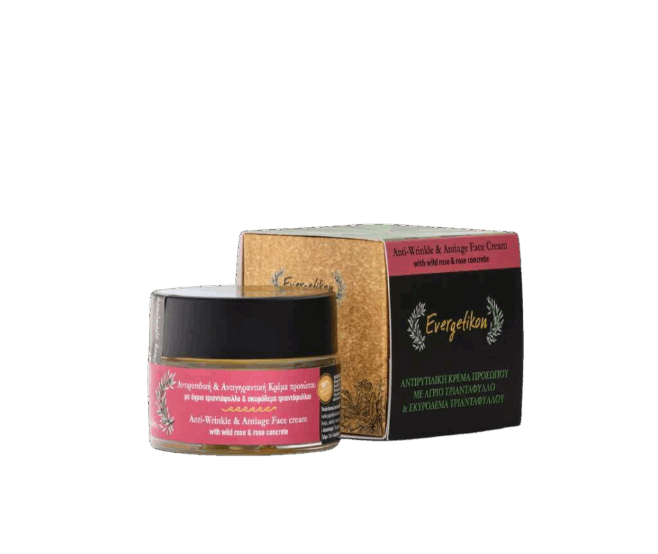 crème anti-âge pour le visage evergetikon