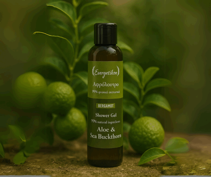 evergetikon přírodní sprchový gel bergamot