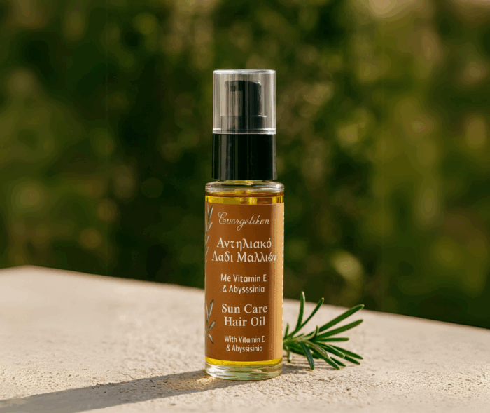 hair oil sun protection evergetikon