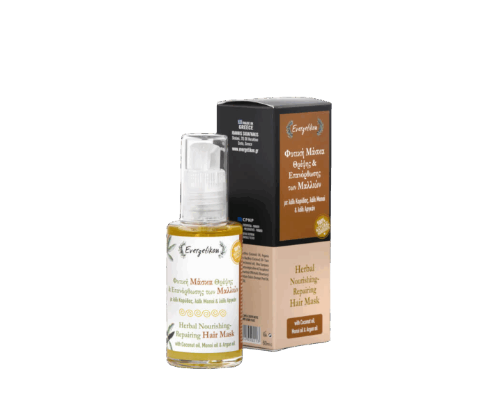maschera naturale per capelli evergetikon